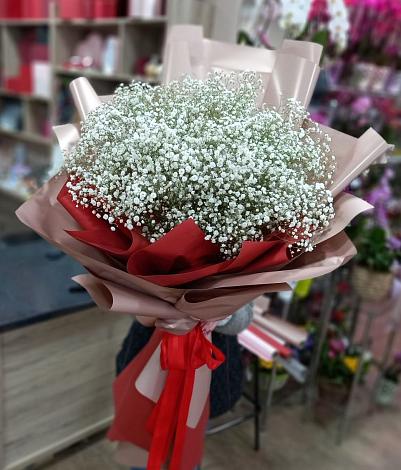 Букет цветов из: Гипсофила в Шудаяге