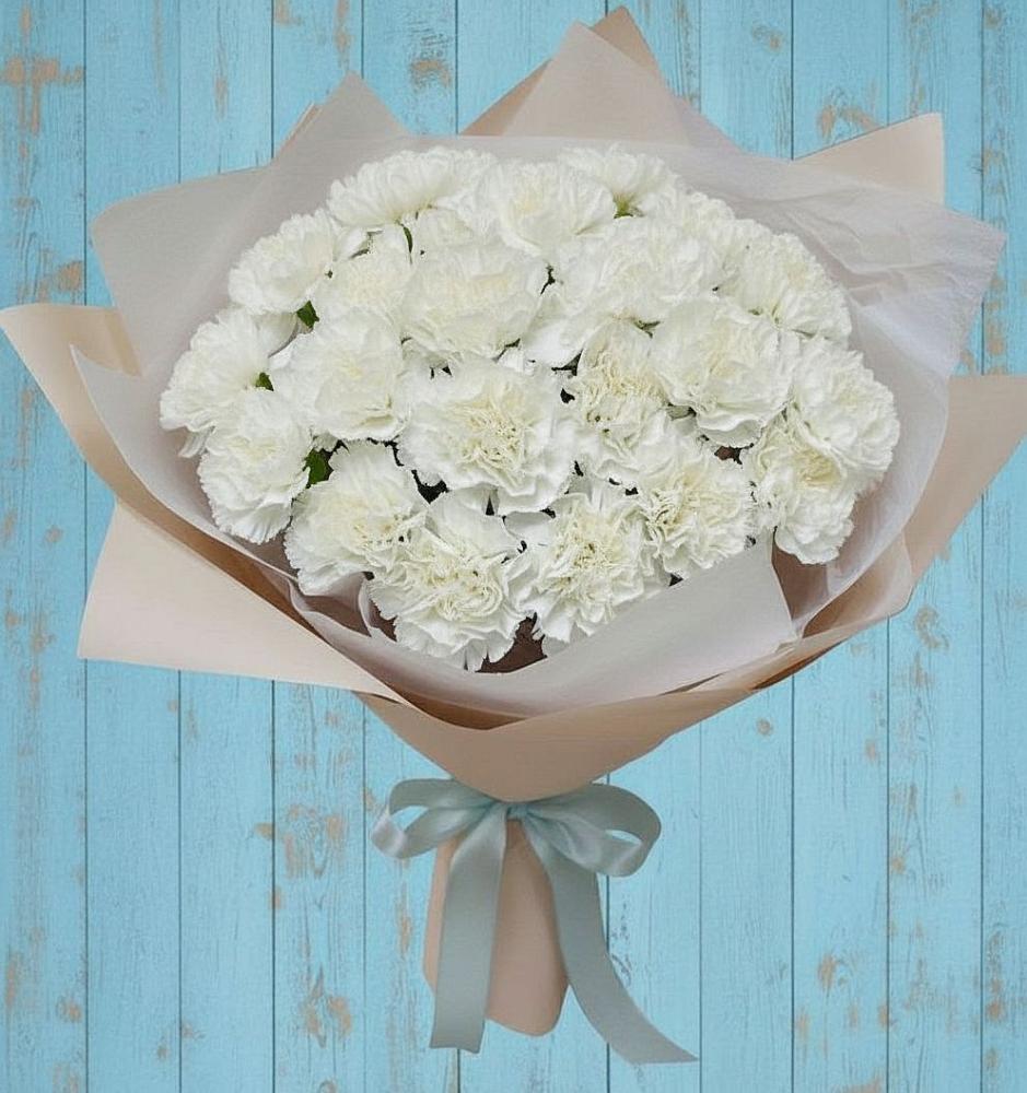 Букет цветов из: Гвоздики в Шудаяге