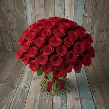 Букет 55 Красных роз Фридом #REPLACE_PRED# Шудаяге