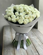 Букет 35 Белых роз в Шудаяге