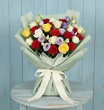 Букет цветов из:  Розы в Шудаяге