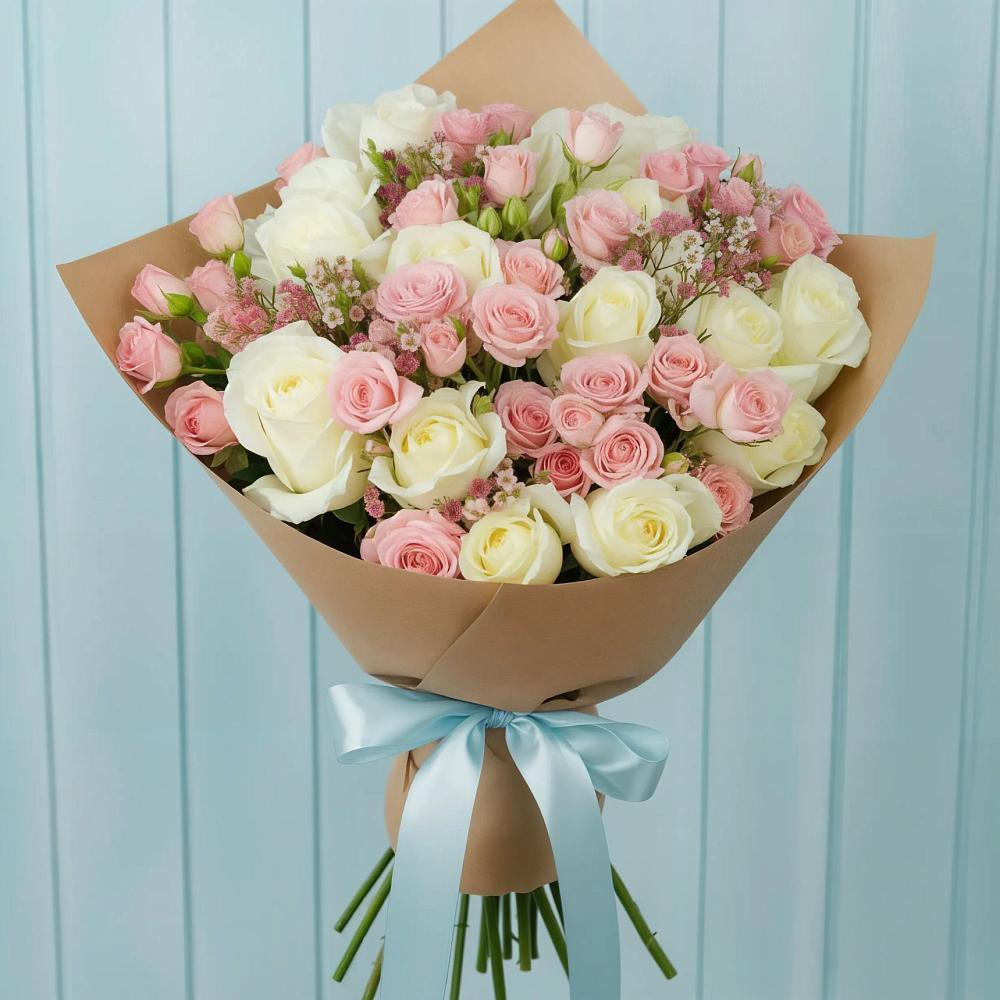 Букет цветов из: Розы в Шудаяге