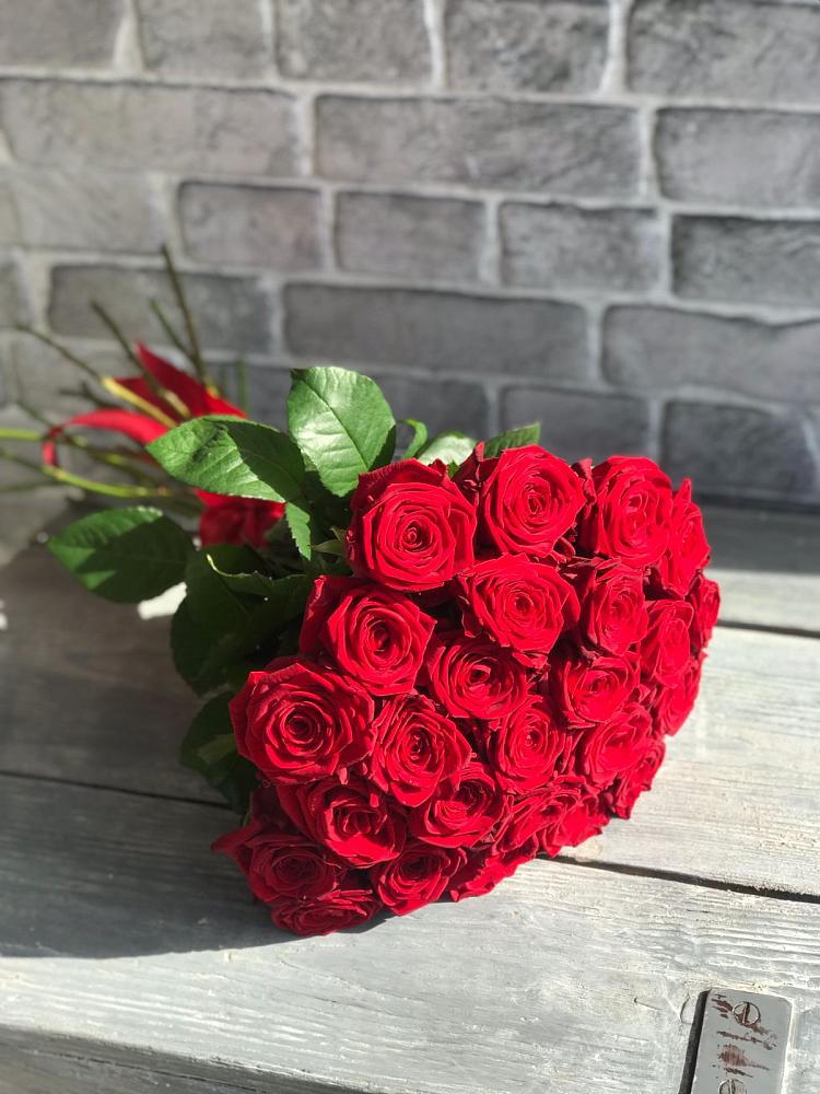Букет Красные розы Фридом в Шудаяге