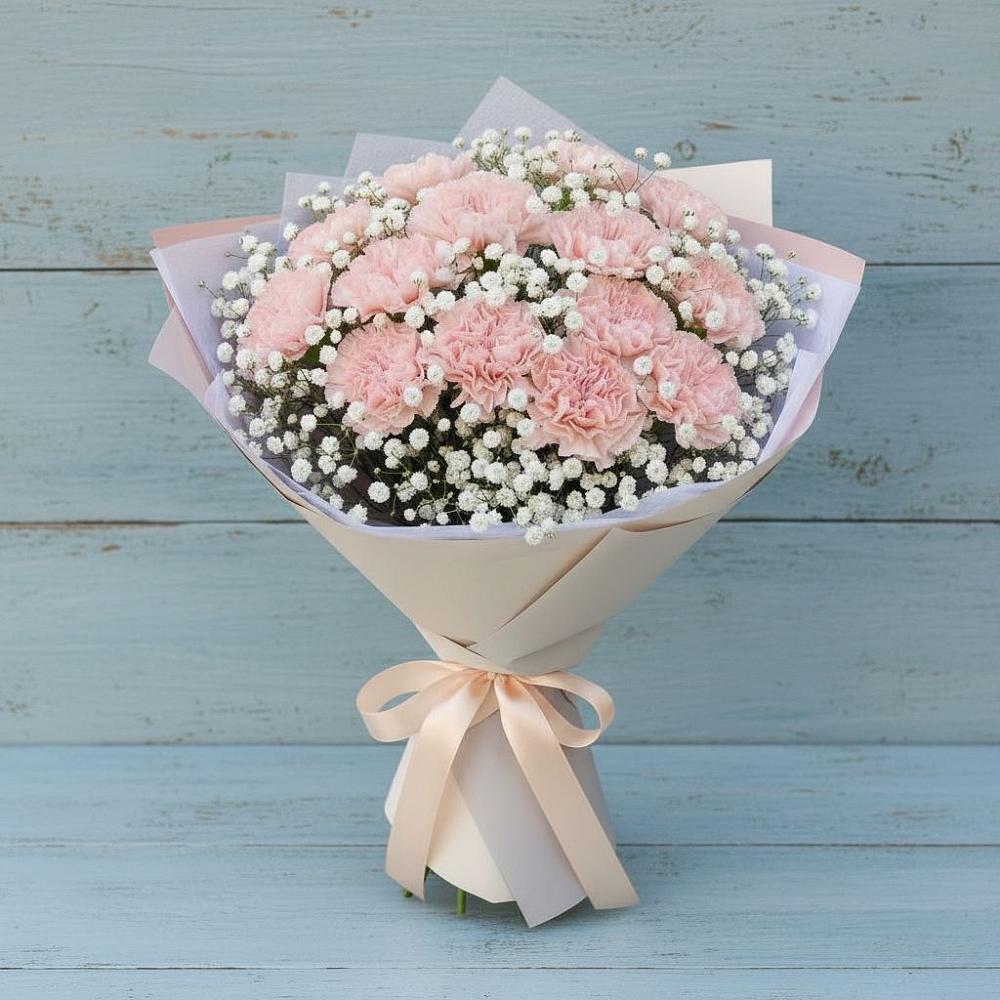 Букет цветов из: Гвоздики в Шудаяге