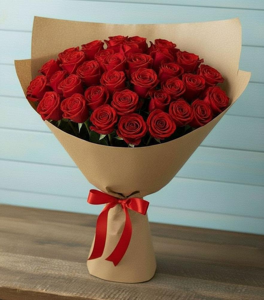 Букет Красные розы Милано в Шудаяге