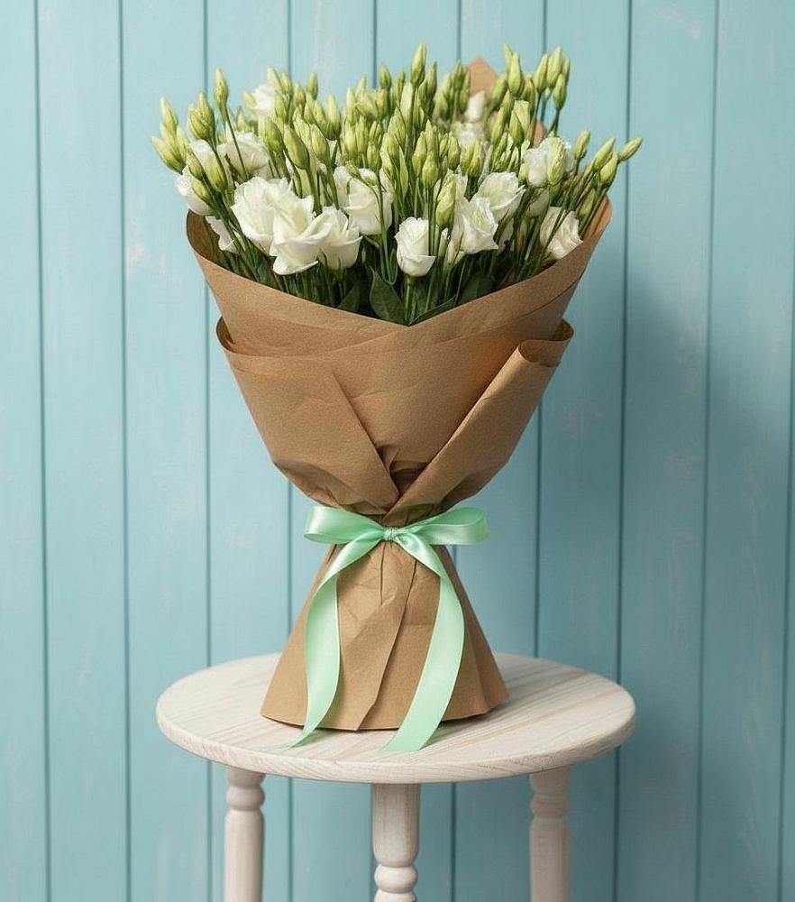 Букет цветов из: Лизиантусы в Шудаяге