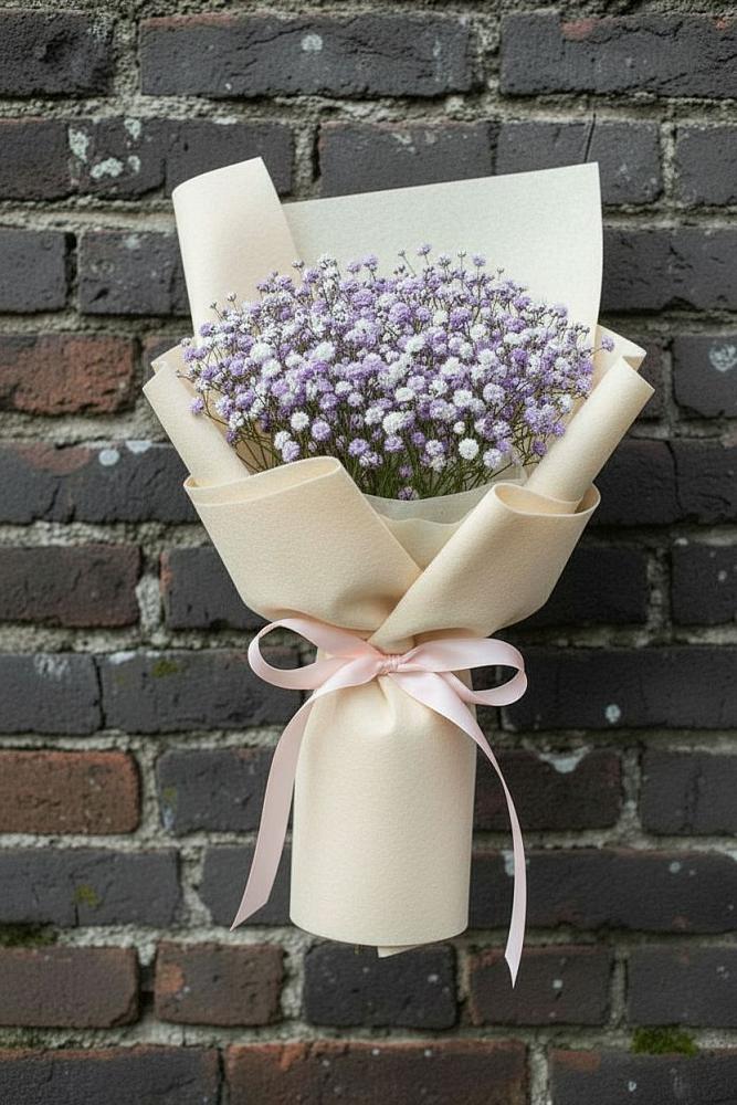 Букет цветов из: Гипсофила в Шудаяге