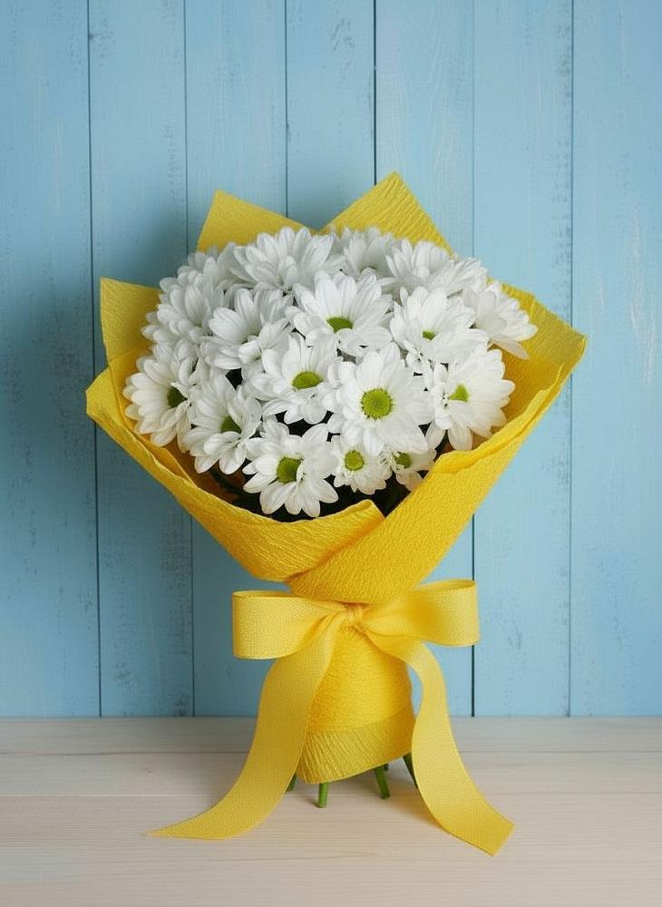 Букет цветов из: Хризантемы в Шудаяге
