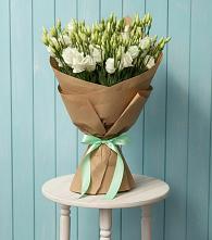 Букет цветов из:  Лизиантусы в Шудаяге