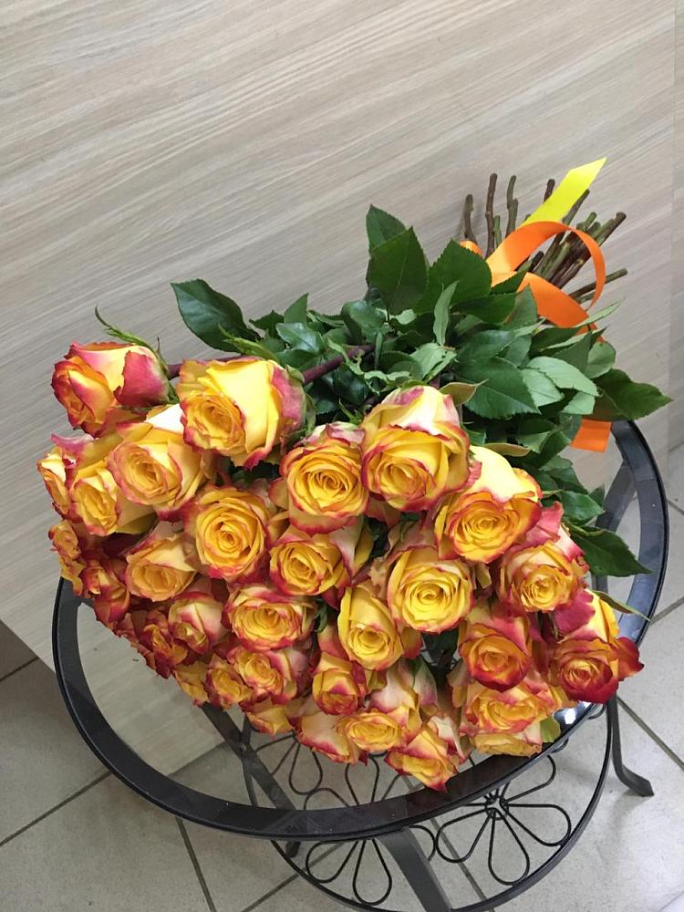 Букет Желтые розы в Шудаяге