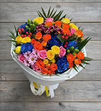 Букет цветов из:  Розы и Хризантемы #REPLACE_PRED# Шудаяге