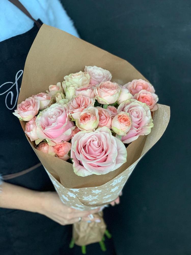 Букет цветов из: Хризантемы и Розы в Шудаяге