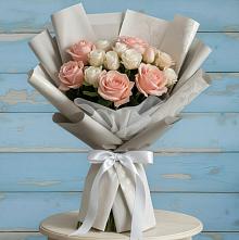 Букет цветов из:  Розы #REPLACE_PRED# Шудаяге