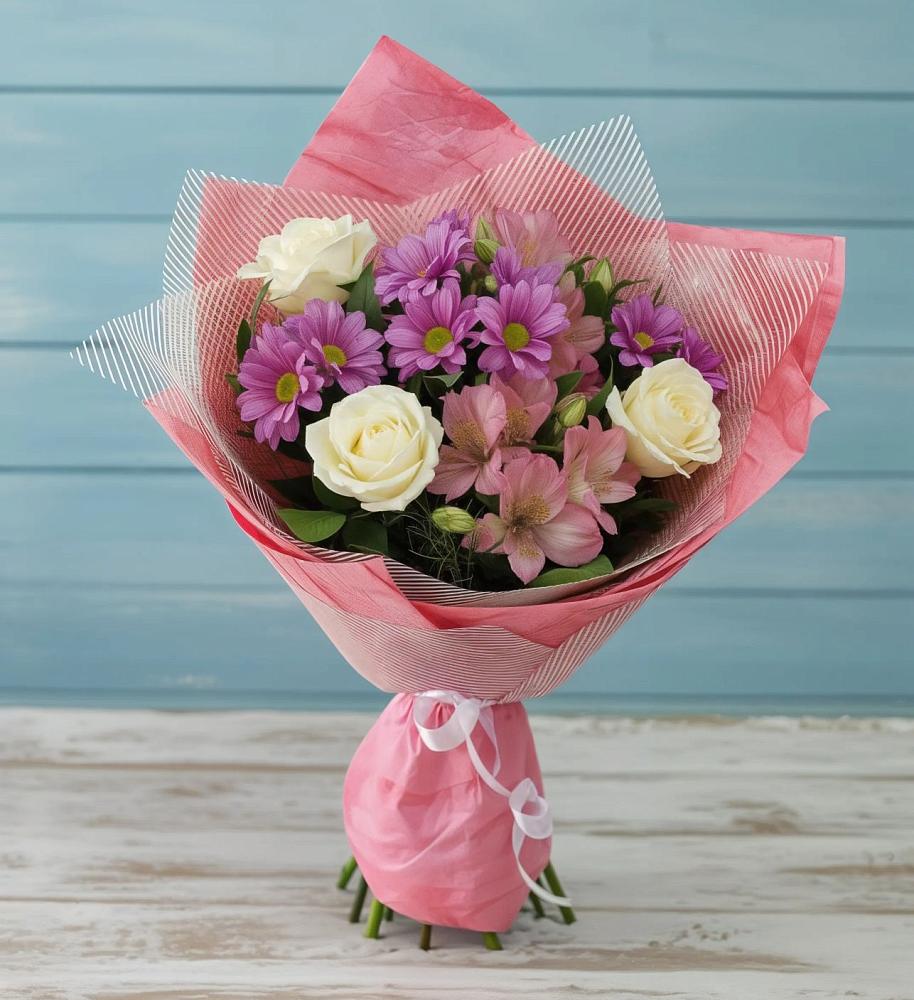 Букет цветов из: Герберы в Шудаяге