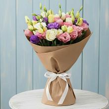 Букет цветов из:  Лизиантусы в Шудаяге